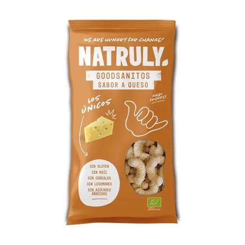 Goodsanitos BIO sabor queso Natruly 70 g Última Oportunidad