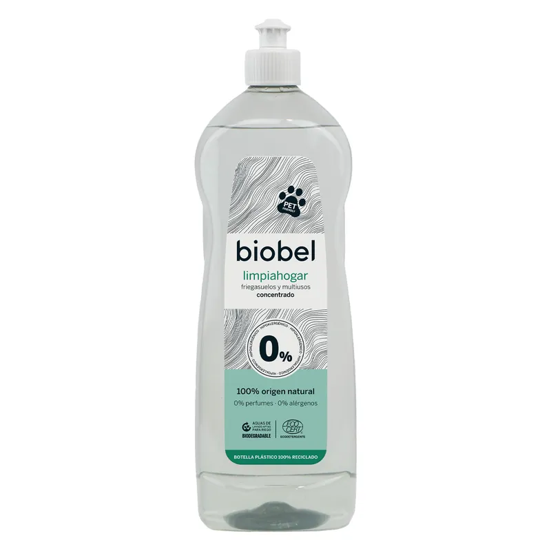 Limpiahogar concentrado Biobel 0% 1L Ordenar Ahora Mismo