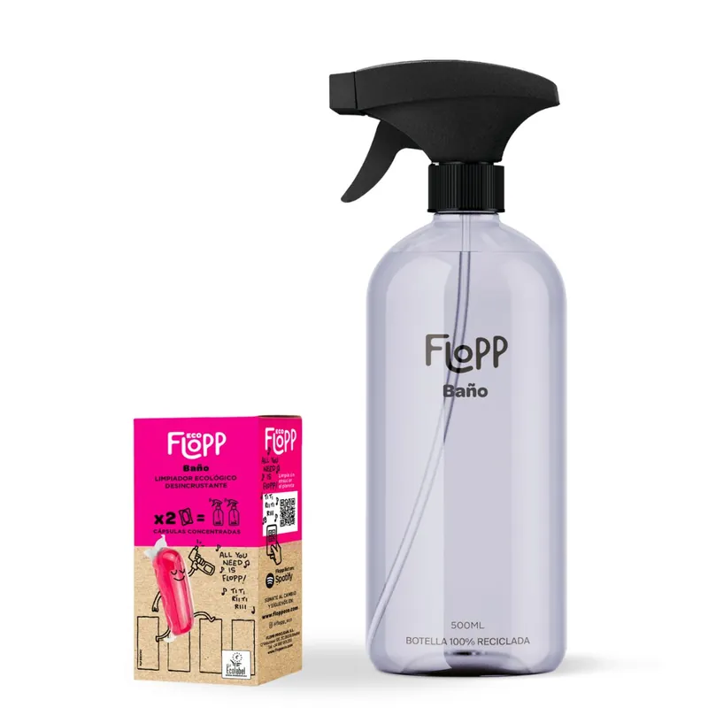 FLOPP ECO Baños Botella 500ml + Refill Precio De Oferta