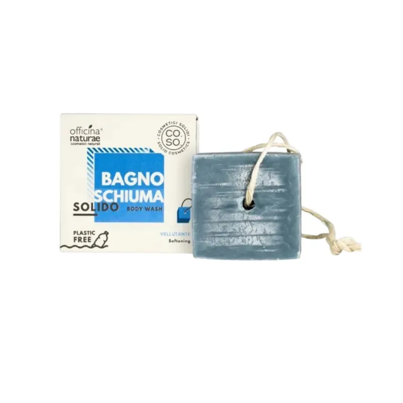 Gel de baño sólido aterciopelado Sin residuo 64gr Ecologico Officina Naturae Venta Final