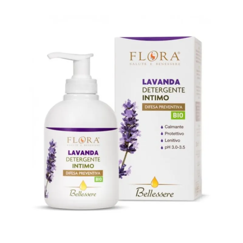 FLORA Gel íntimo de Lavanda. Calma, protege y suaviza. 250 ml Gran Oferta
