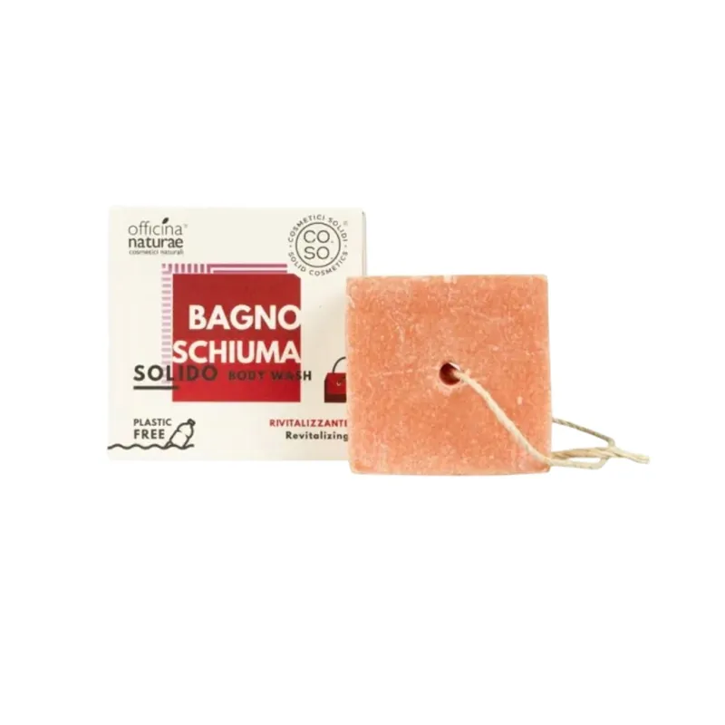 Gel de baño sólido revitalizante Sin residuo 64gr Ecologico Officina Naturae Gran Oferta