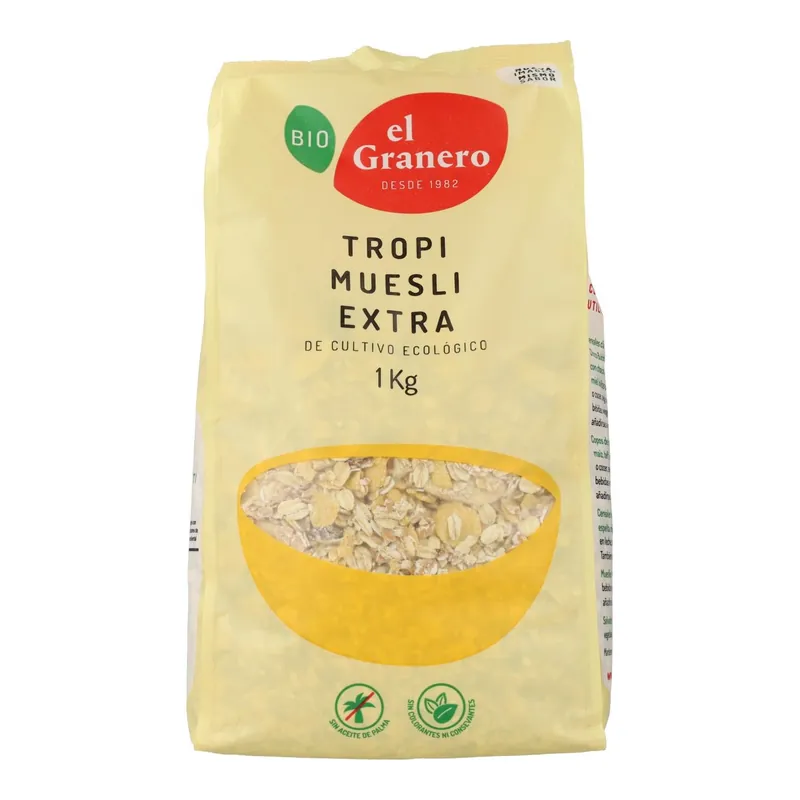 Artesanal Muesli Tropical (Tropi Muesli Extra) El Graineco 1 Kg