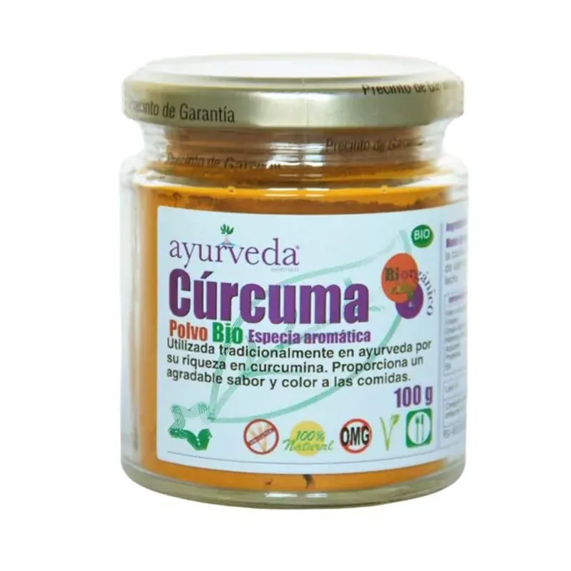 No Te Lo Pierdas Cúrcuma en polvo BIO Ayurveda 100g