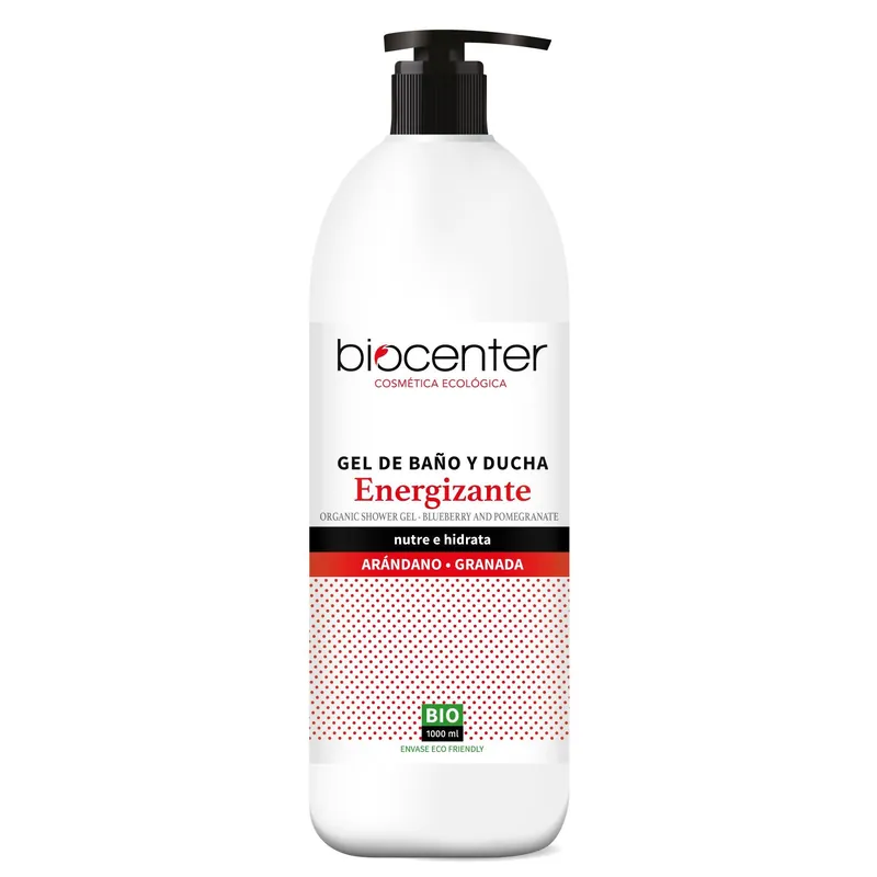 Solo Hoy Gel de baño y ducha BIO sueño de una noche de verano Arándano y Granada Biocenter 1l