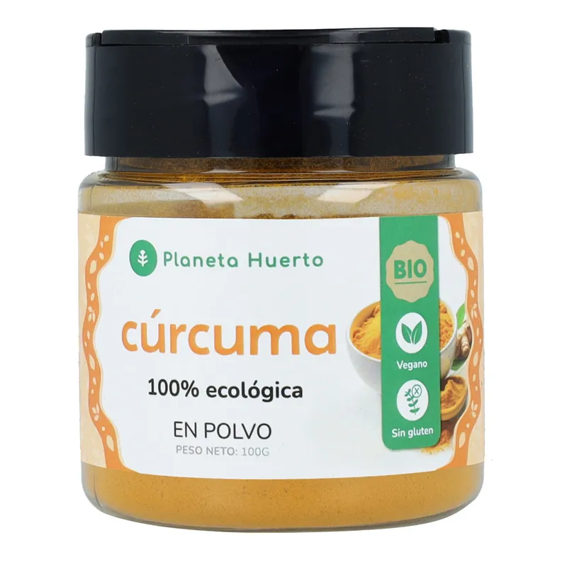 Nueva Colección Cúrcuma en polvo ECO Planeta huerto 100 g