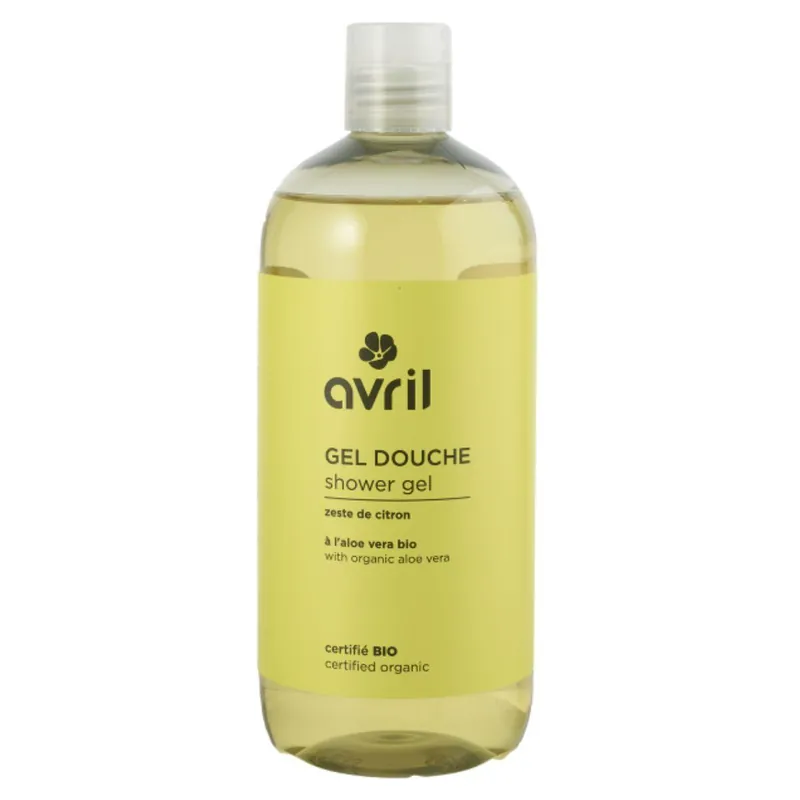 Última Versión Gel de ducha BIO cáscara de limón Avril 500 ml