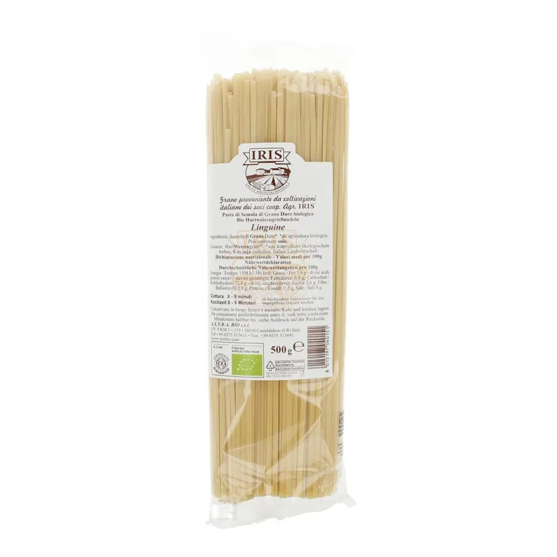 Linguine de Trigo BIO Iris 500g Súper Precio