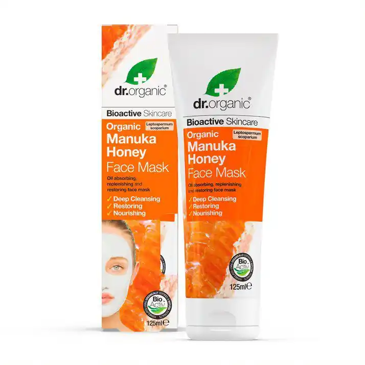 Face Mask Miel de Manuka Dr. Organic, 125ml Profesional