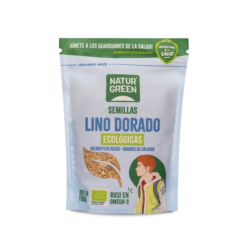 Lino Dorado Bio Naturgreen 250 g Imprescindible (Must-Have)