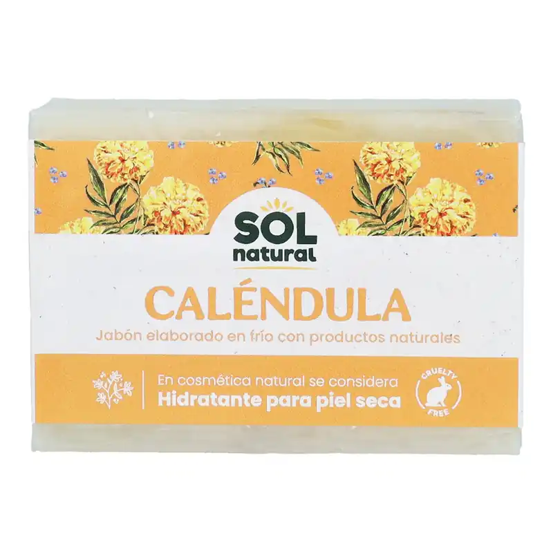 Garantía De Devolución De Dinero Jabón natural de caléndula Sol Natural 100 g
