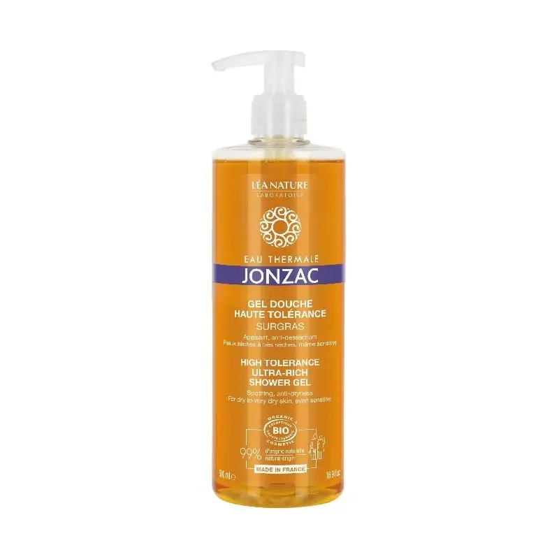 Gel de ducha Ultra Rico Alta Tolerancia JONZAC 500 ml Moderno
