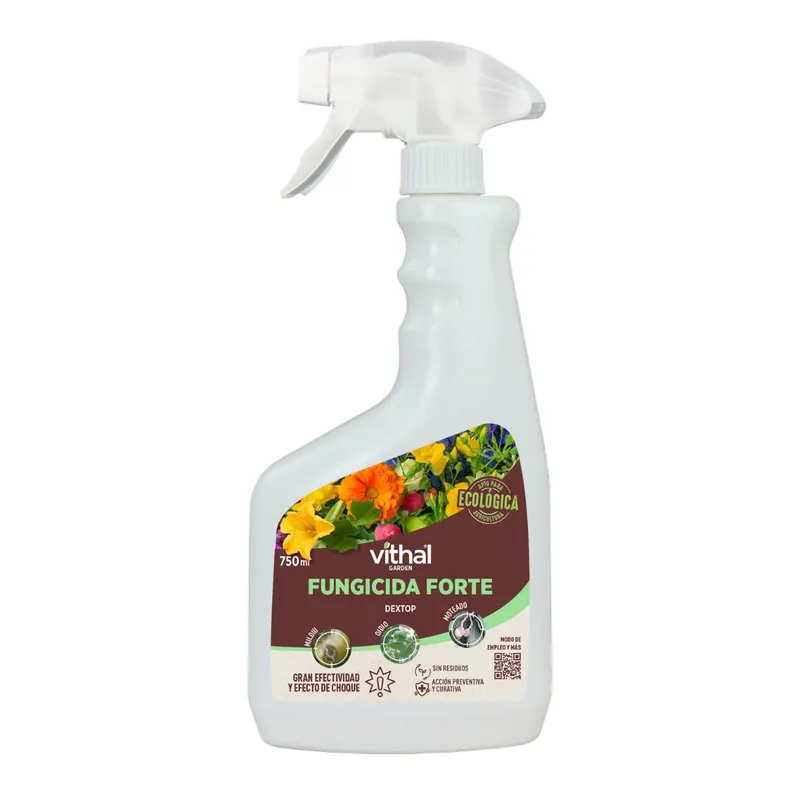Fungicida Forte Eco 750 ml listo uso Vithal Garden Tendencia