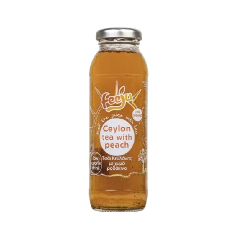 Ordena Ya Té Negro de Ceylán infusionado con melocotón VROUBIS 250 ml