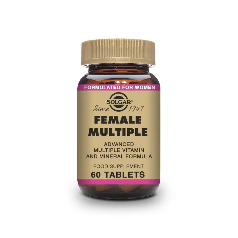 Rebajas Female Múltiple -Solgar 60 comprimidos