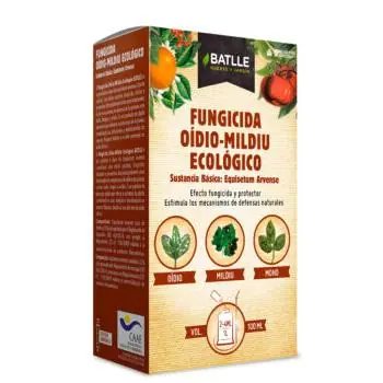 Fungicida Oídio - Mildiu Eco concentrado 100 ml Batlle Entrega Rápida