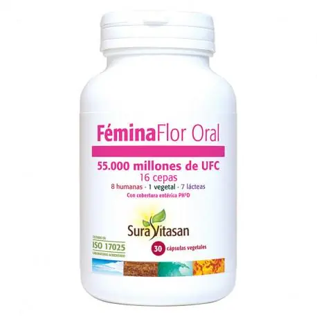 Femina Flor Oral 55.000 Millones 30 Cap Sura Vitasan Precio Rebajado