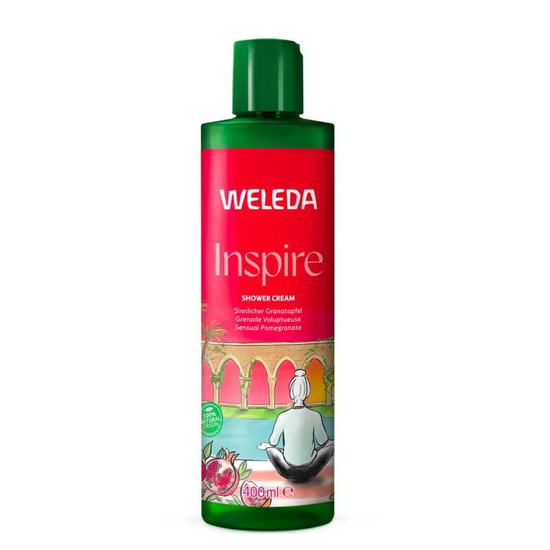 Gel de ducha cremoso Inspire Granada Weleda 400ml Bestseller