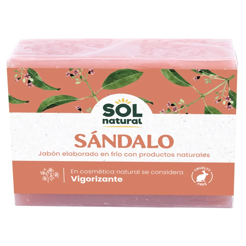 Gran Oferta Jabón natural de sándalo Sol Natural 100 g