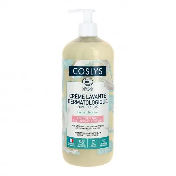 Precio Rebajado Gel de ducha cremoso dermatológico piel sensible Coslys 1L