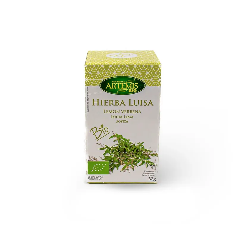 Hierba Luisa para Infusión Artemis Bio 20 bolsitas Compra Hoy