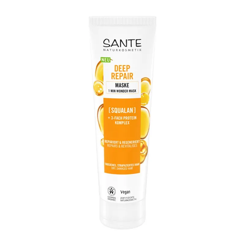 Original Mascarilla capilar 1 min reparacion profunda escualeno Sante 150 ml
