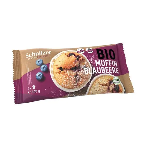 Garantía Incluida Muffins de arándanos Sin gluten Schnitzer 140 g