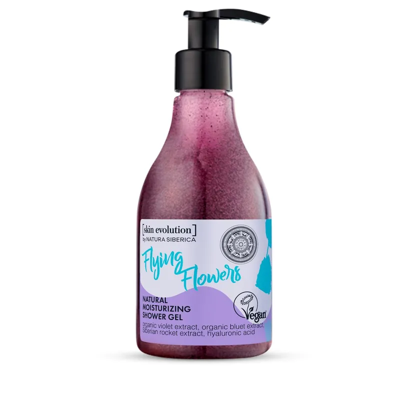Entrega Rápida Gel de ducha hidratante flying fowers Natura Sibérica 260 ml