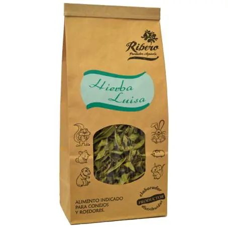 Mejor Calidad Hierbas Gourmet Hierba Luisa conejos y roedores 25 g Ribero