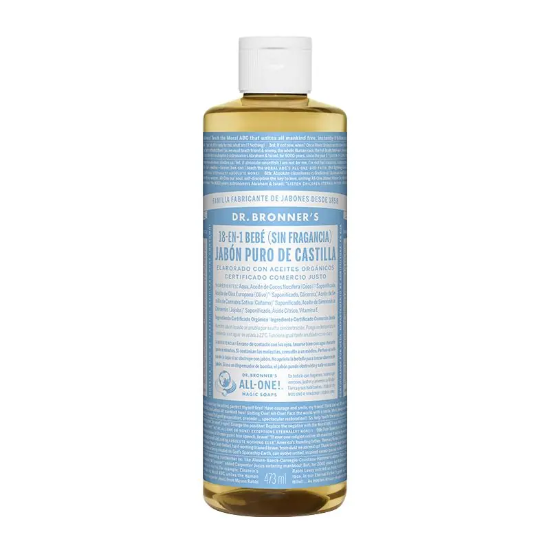 Precio Bajo Jabón neutro sin perfume BIO Dr. Bronners 475 ml