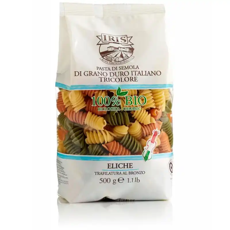Hélices de Trigo Tricolor BIO Iris 500g Compra Ahora