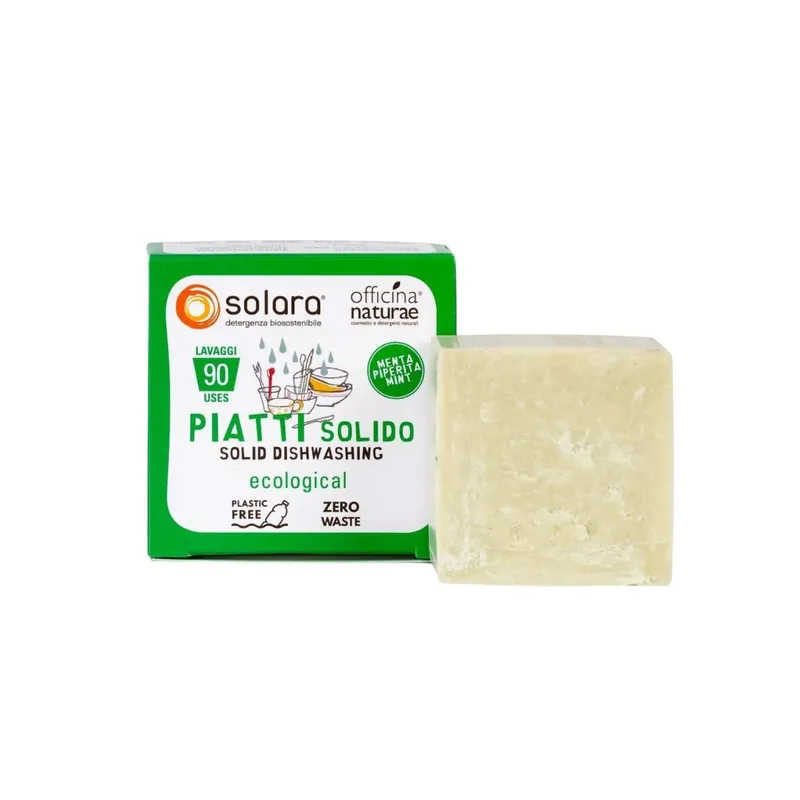 Súper Precio Detergente Platos Sólido Menta 80 gr Officina Naturae