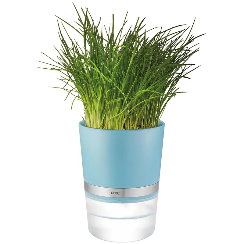 Macetero para hierbas BOTANICO Gefu Azul celeste Más Vendido