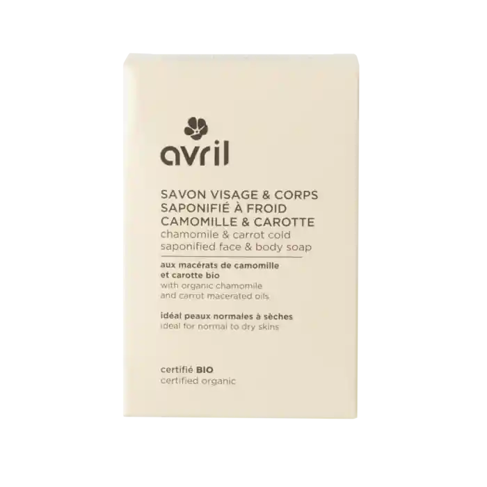 Comprar En Línea Jabón saponificado en frío Manzanilla y Zanahoria, Avril, 100 ml