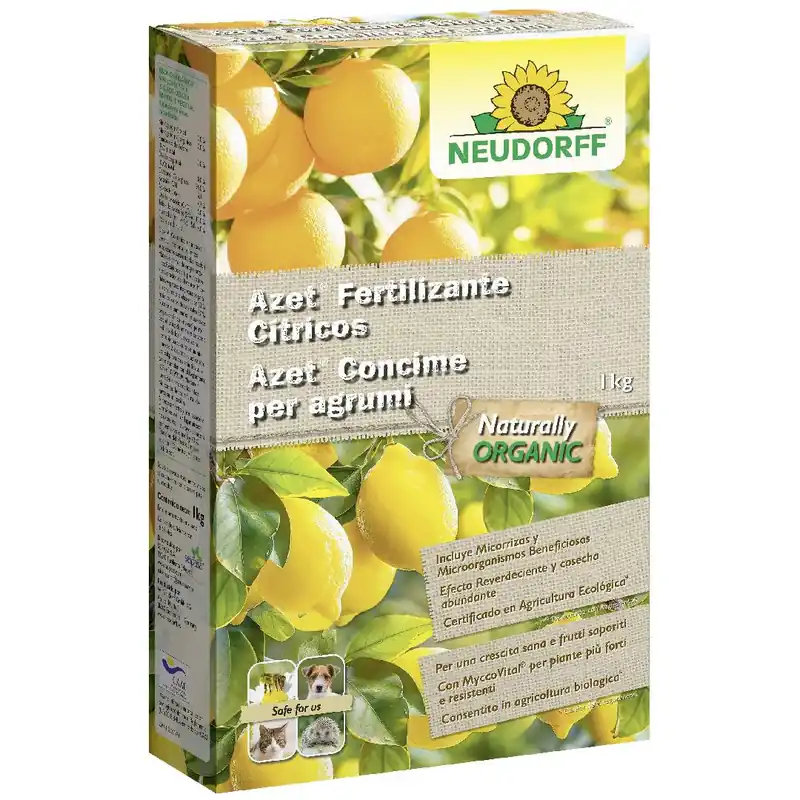 Promoción Fertilizante Cítricos Ecológico Neudorff 1 kg