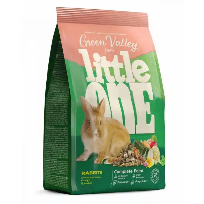 Solo Por Tiempo Limitado Little One Green valley Alimento Conejos 750 g