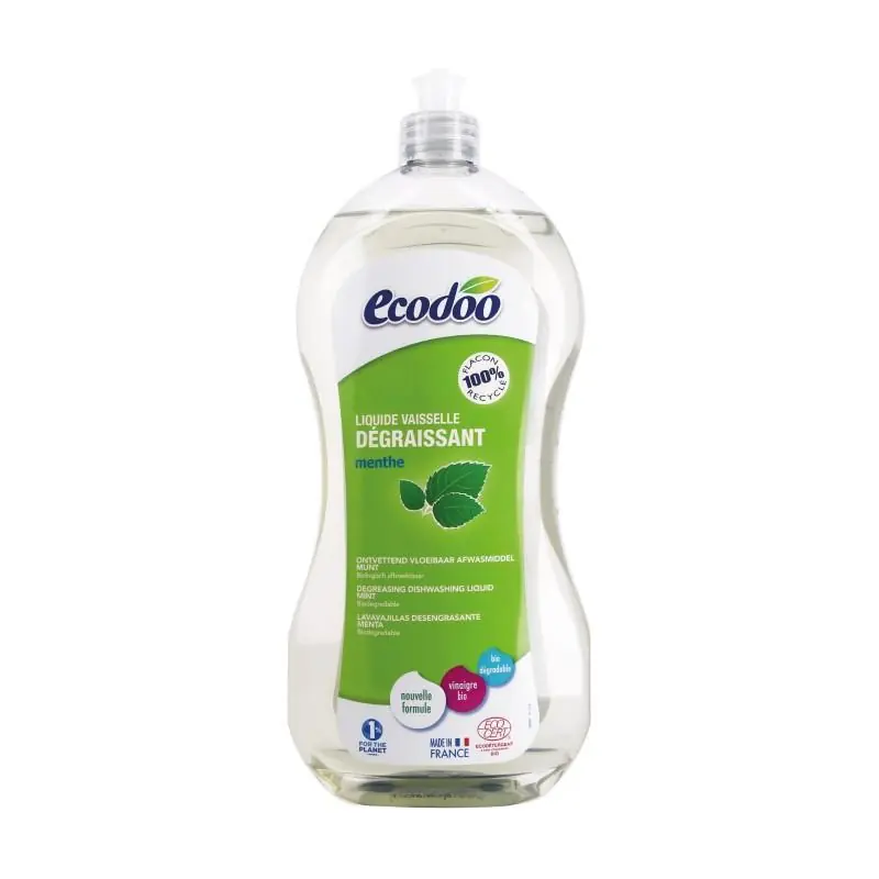 Novedad Lavavajillas Desengrasante Menta Ecodoo 1 L