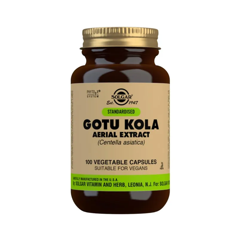 Nueva Colección Gotu Kola (Centella Asiática), 100 cápsulas vegetales