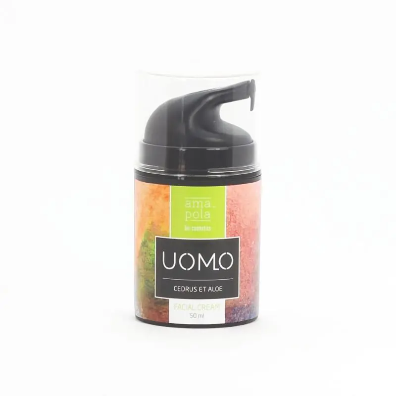 Crema facial Uomo Amapola 50 ml Solo Hoy