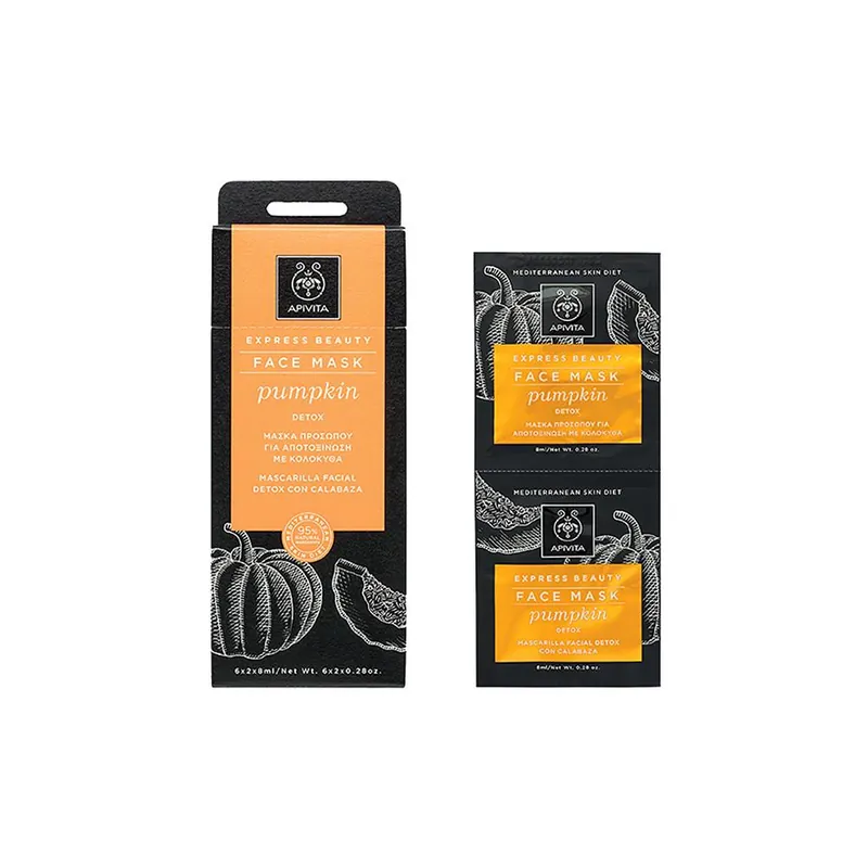 Última Oportunidad Mascarilla detox Express Beauty Apivita 2 x 8 ml