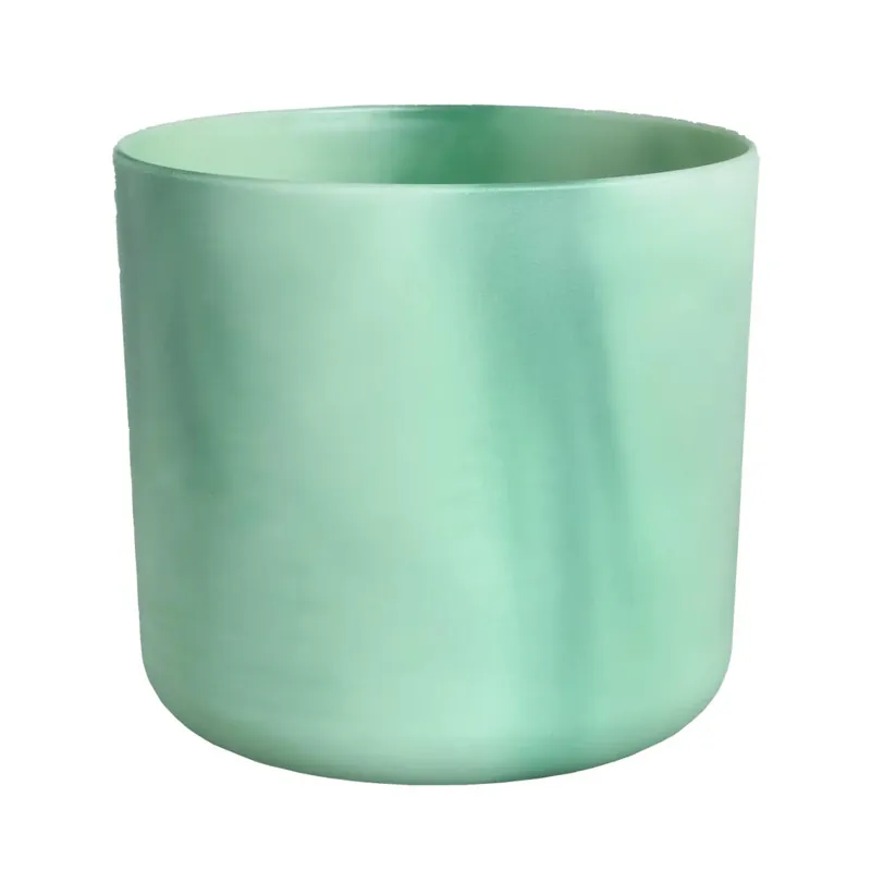 Macetero reciclado Ocean Round Elho verde pacífico 14 cm A Buen Precio
