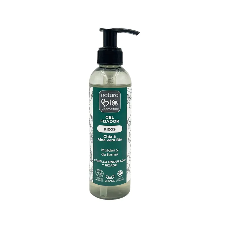 Gel definidor rizos 200 ml NaturaBIO Alta Calidad
