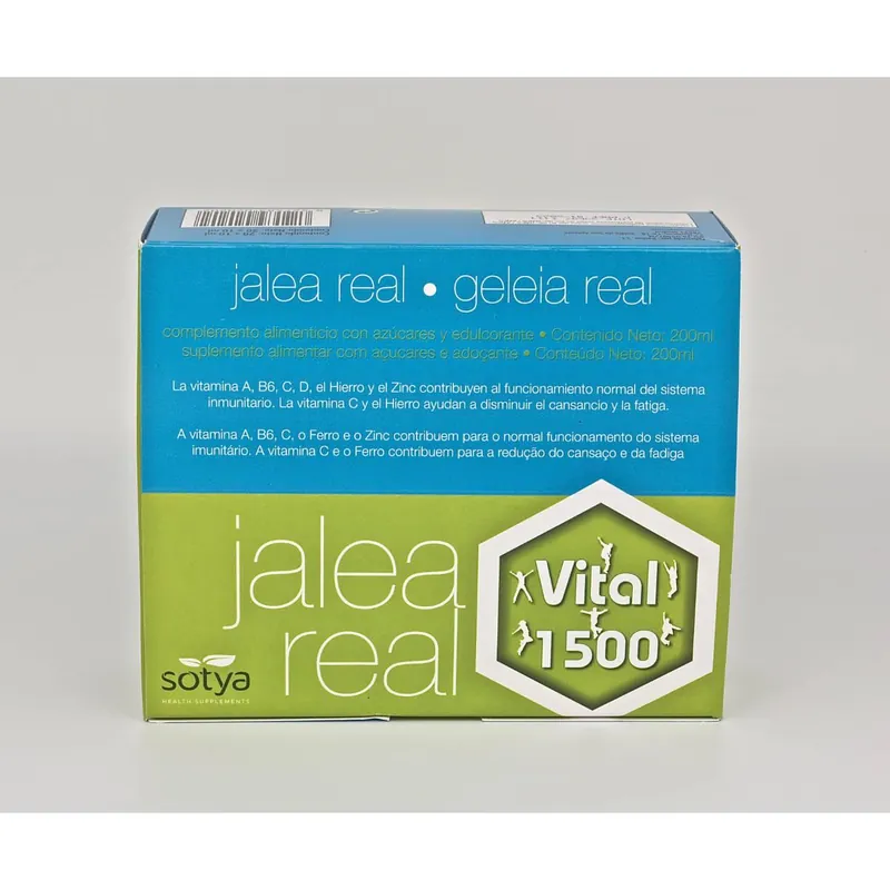 Popular Jalea Real Vital 1500 Sotya 10Ml Ampollas Vidrio 20U