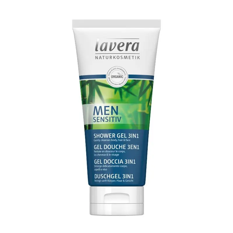 Ordenar Ahora Mismo Gel ducha 3 en1 Men Sensitiv, Lavera 200 ml