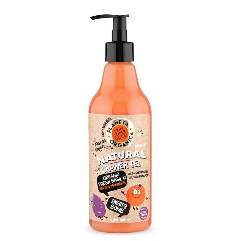 Gel ducha Skin Super Good Energy Bomb Organic Shop 500ml Favorito De Clientes
