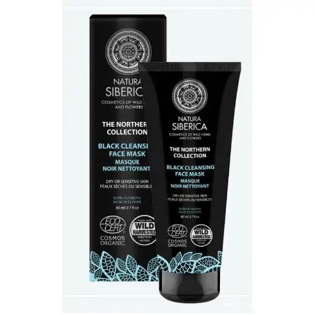 Mascarilla facial negra Natura Siberica 80 ml Precio Reducido