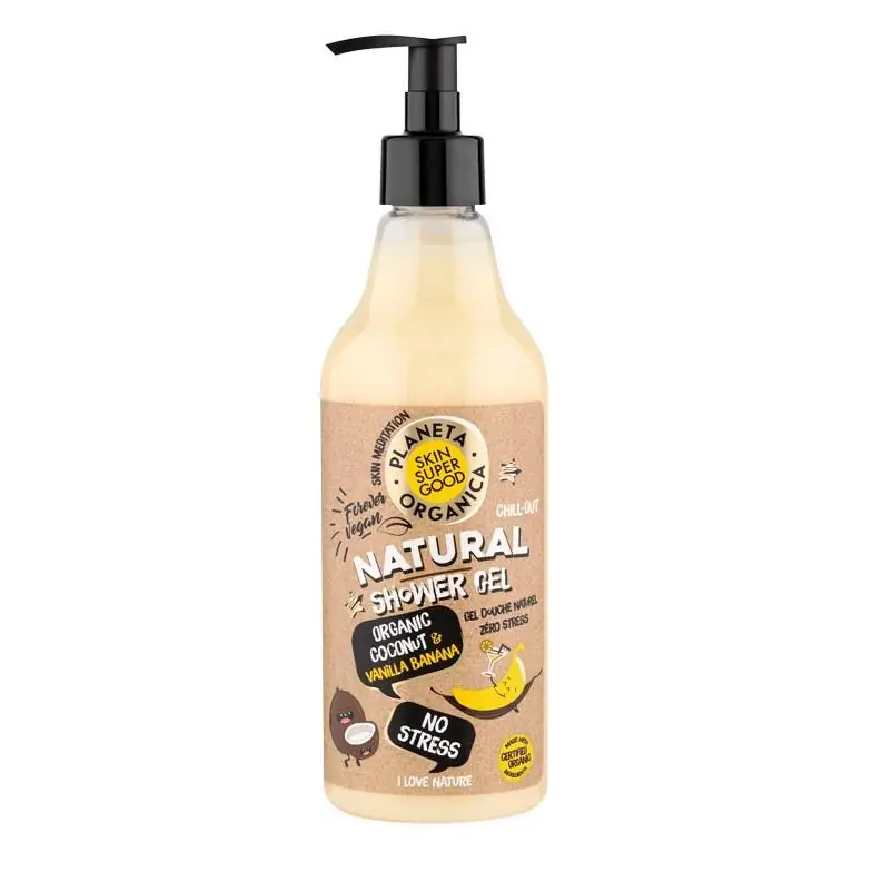 Gel ducha Skin Super Good No Stress Organic Shop 500ml Últimas Unidades