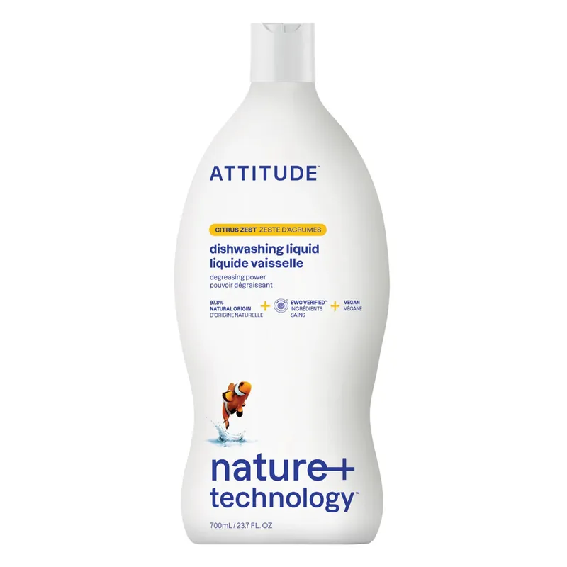 Lavavajillas Cítricos, Attitude, 700 ml Última Oportunidad