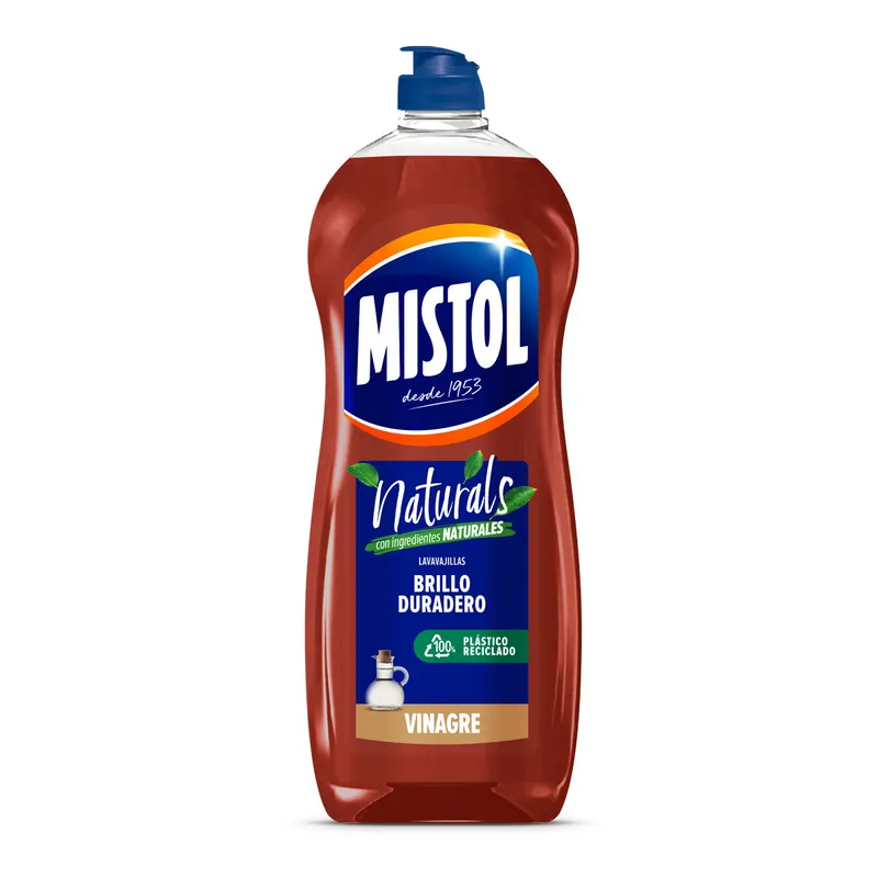 Tendencia Lavavajillas a mano concentrado vinagre Mistol Naturals 650 ml