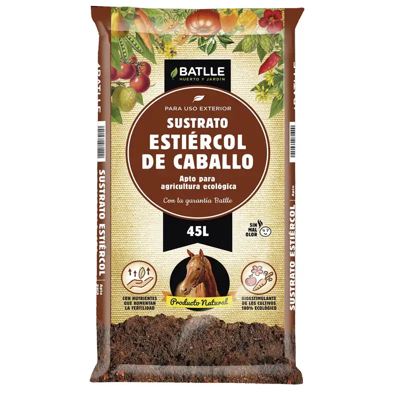 Estiércol de caballo Batlle 45 L Popular